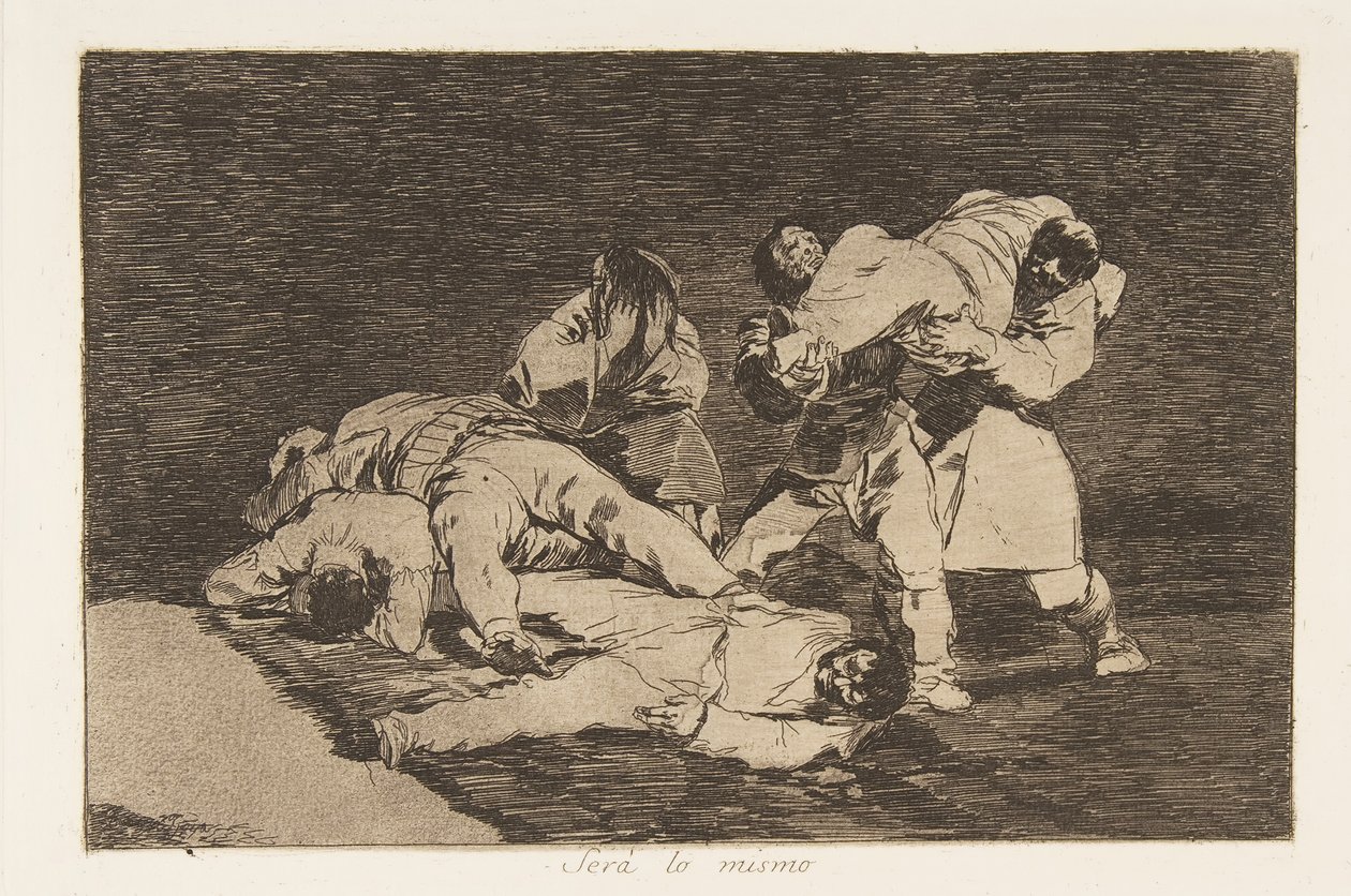 Planche 21 des Désastres de la guerre : Cela a été... - Francisco de Goya