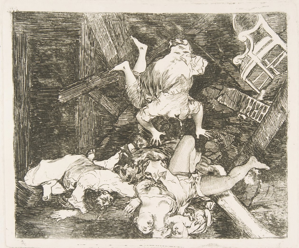 Planche 30 des Désastres de la Guerre: Ravages de la Guerre - Francisco de Goya