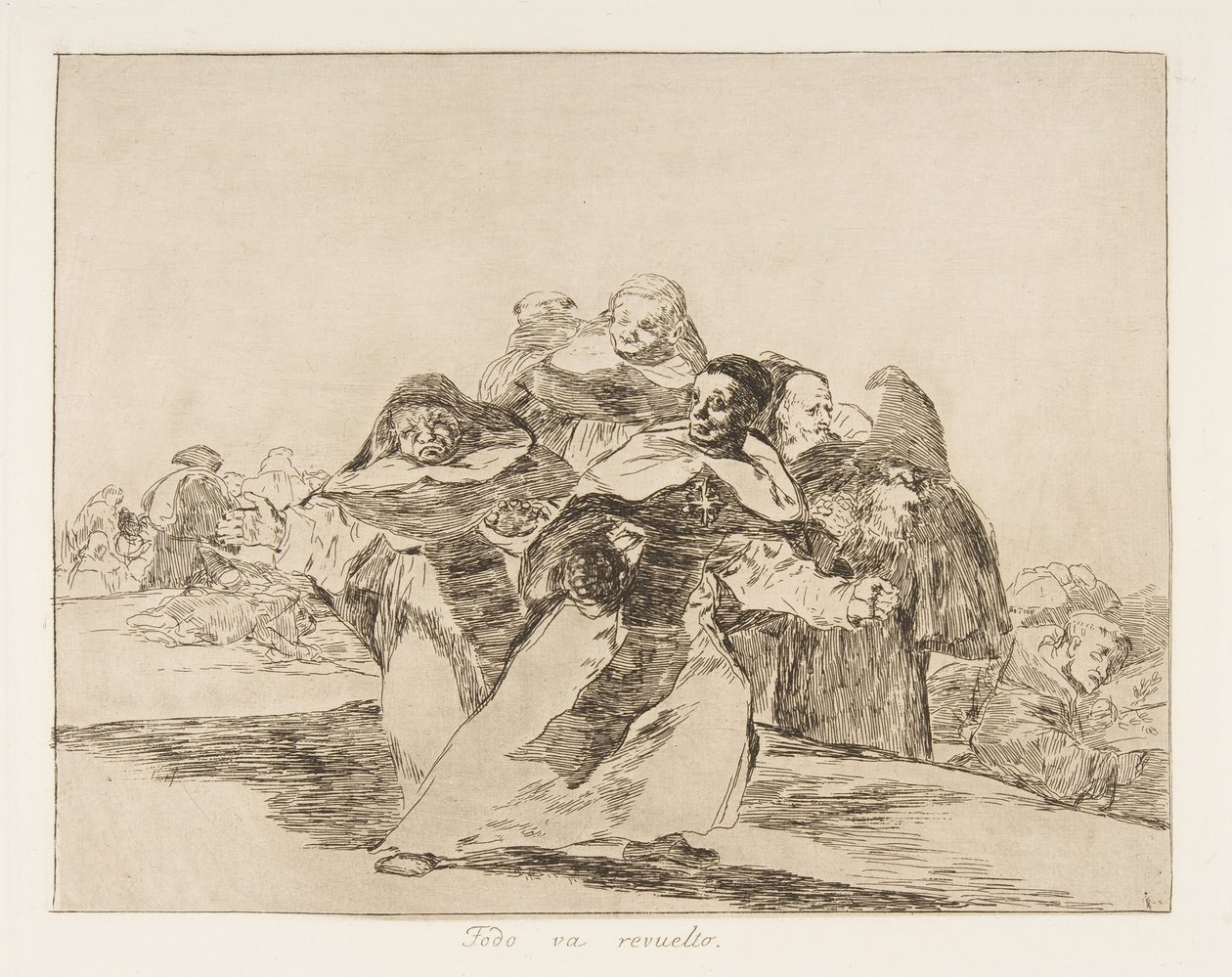 Planche 42 des Désastres de la Guerre : Tout - Francisco de Goya