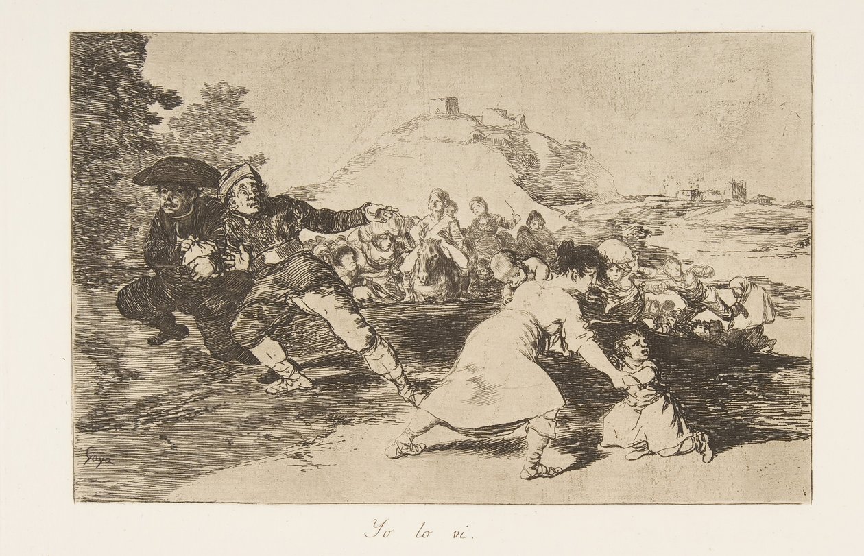 Planche 44 des Désastres de la guerre Los Desastres de la Guerra : J