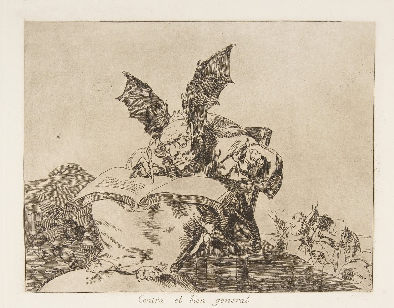 Planche 71 des Désastres de la guerre, après 1814-15 publié en 1863 - Francisco de Goya