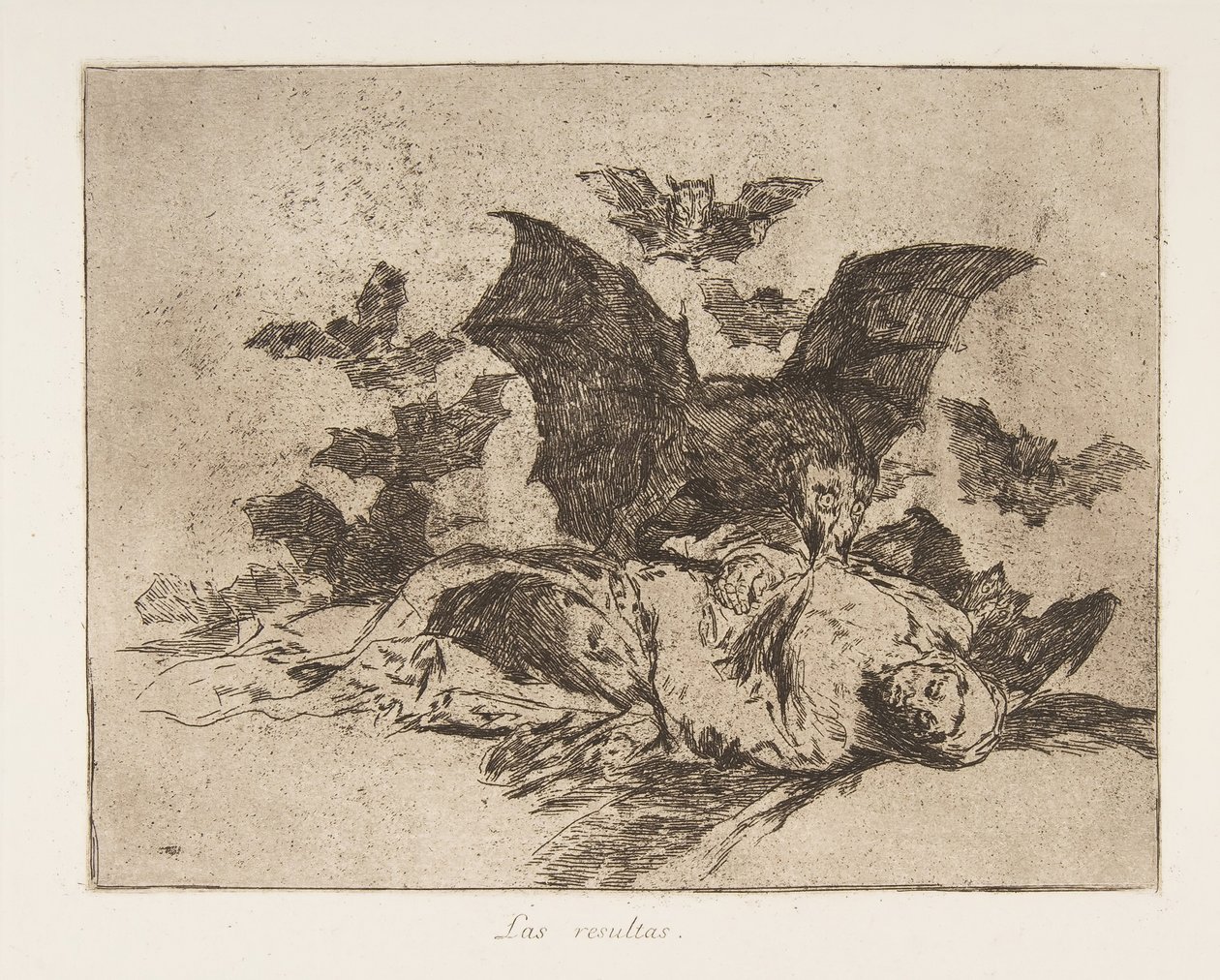 Planche 72 des Désastres de la guerre Los Desastres de la Guerra..., après 1814-15 publié en 1863 - Francisco de Goya