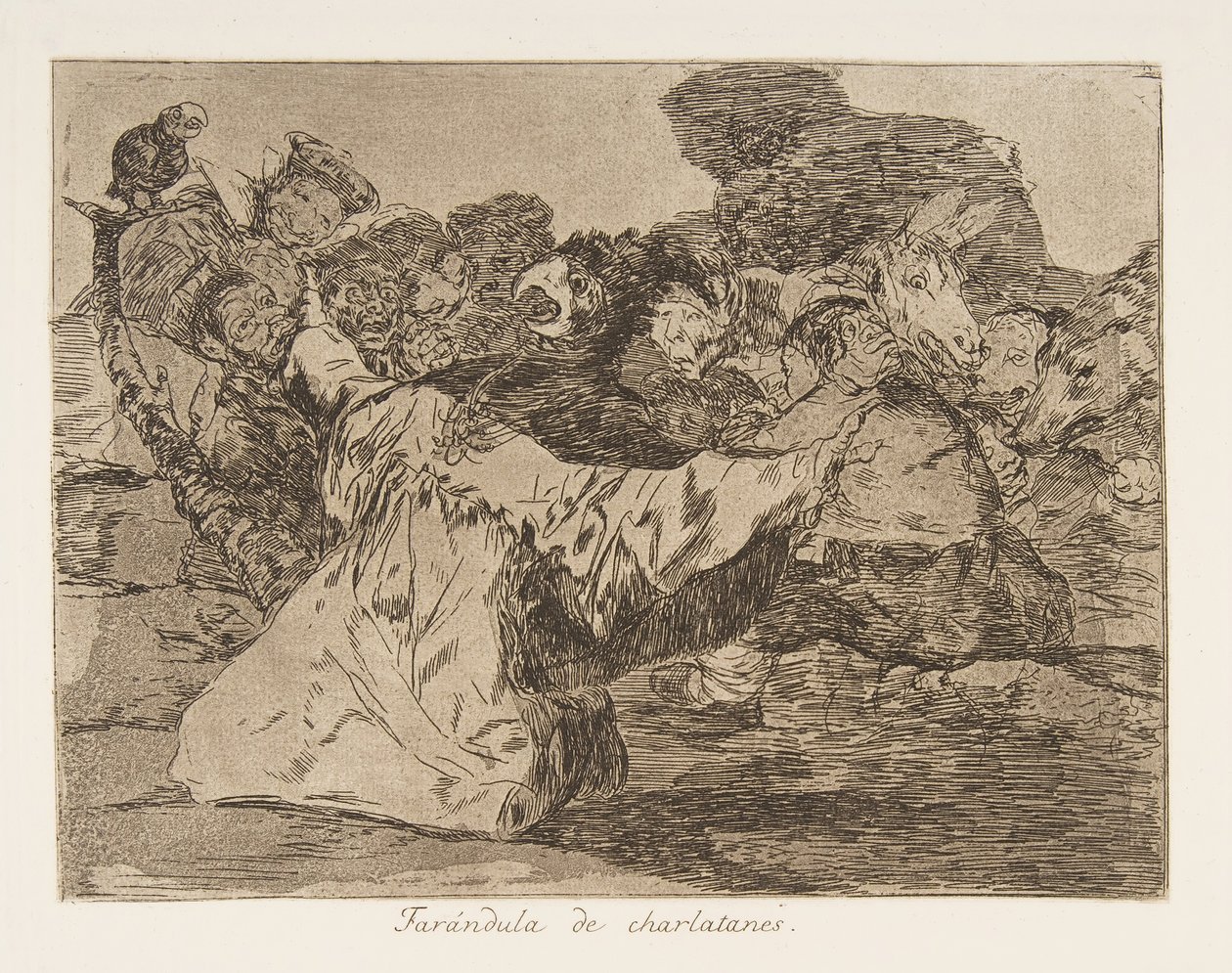 Planche 75 de Les Désastres de la guerre - Francisco de Goya