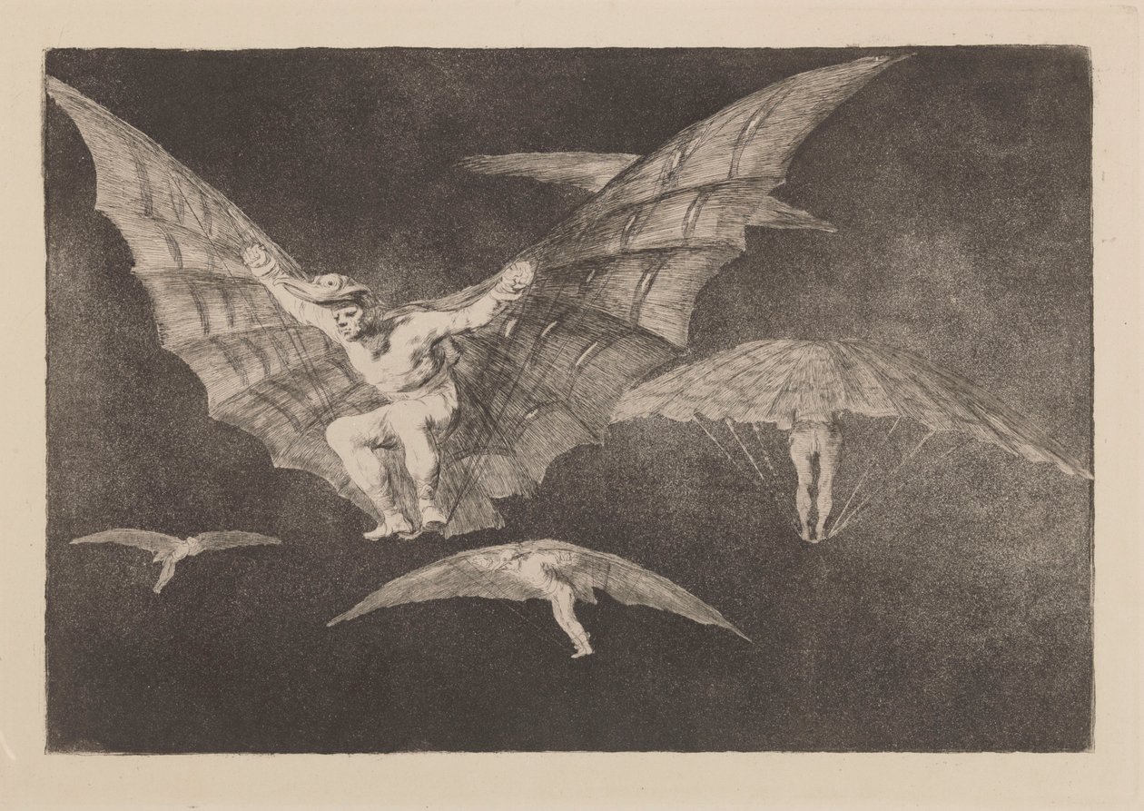 Une façon de voler - Francisco Jose de Goya y Lucientes