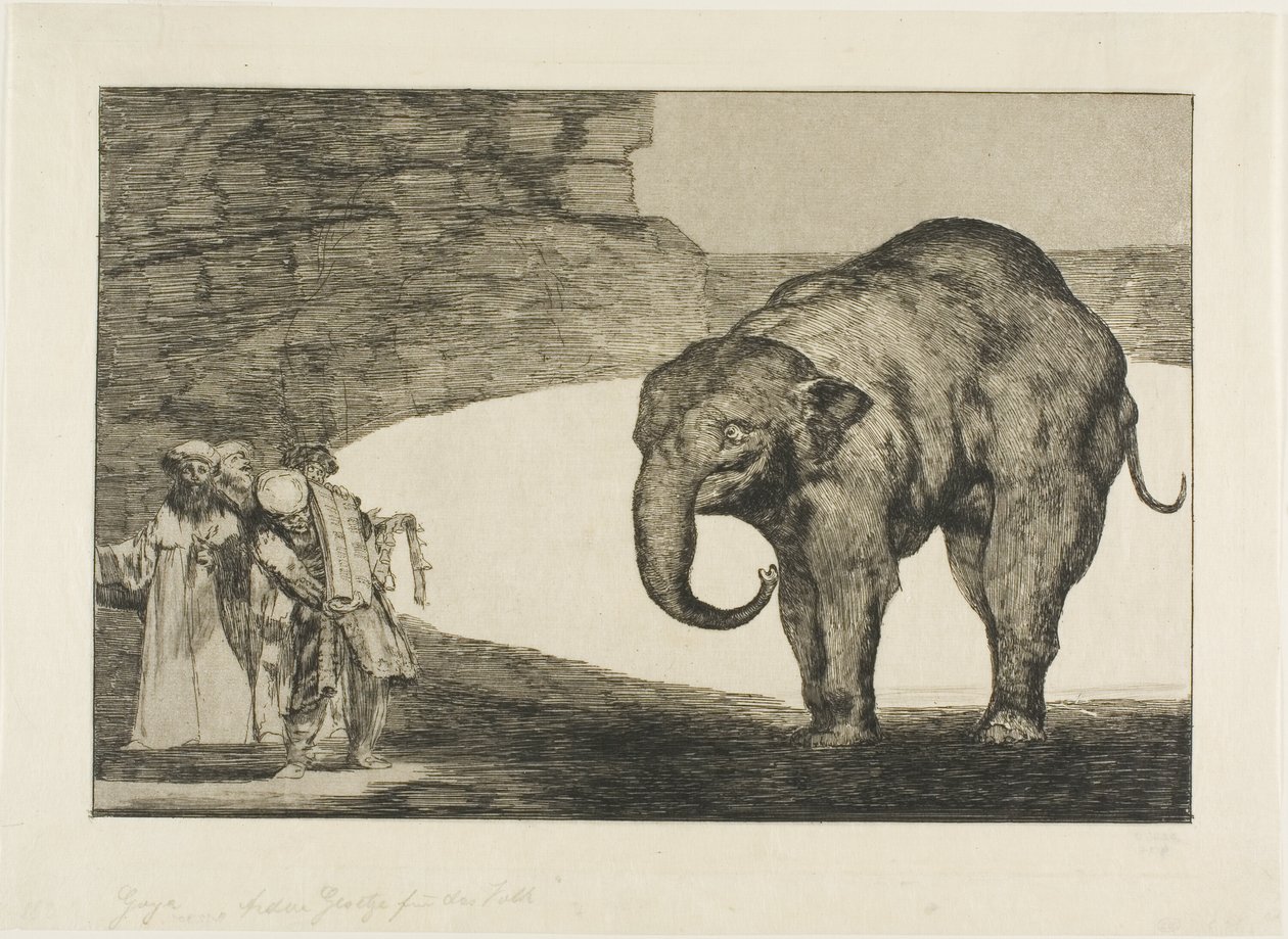 Folie animale, de Disparates - Francisco Jose de Goya y Lucientes