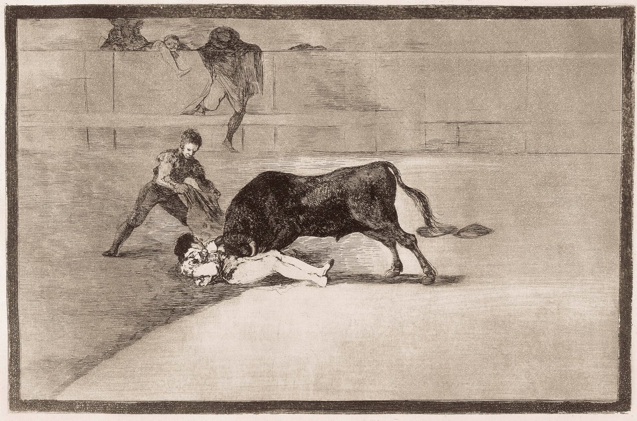 Corrida : la mort malheureuse de Pepe Hillo - Francisco de Goya