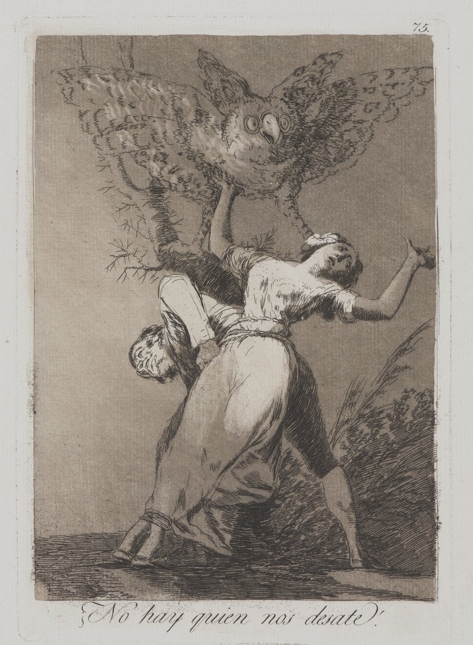 Personne ne peut nous détacher? - Francisco de Goya