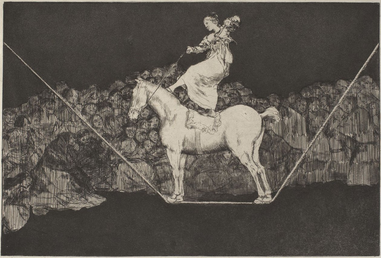 Disparate Puntual (Précision absurde) - Francisco Jose de Goya y Lucientes