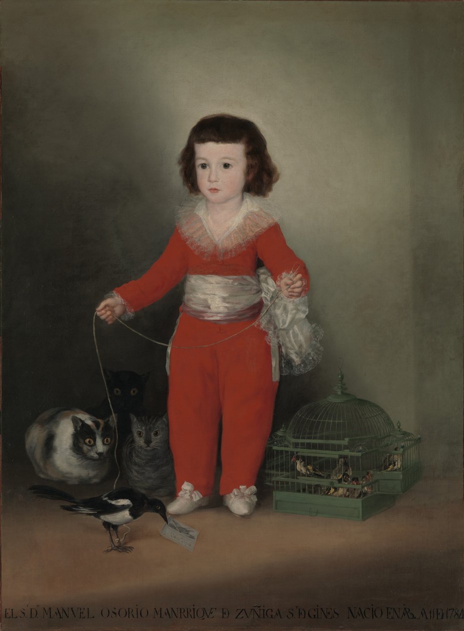 Don Manuel Osorio Manrique de Zuniga (1784-92) - Francisco de Goya