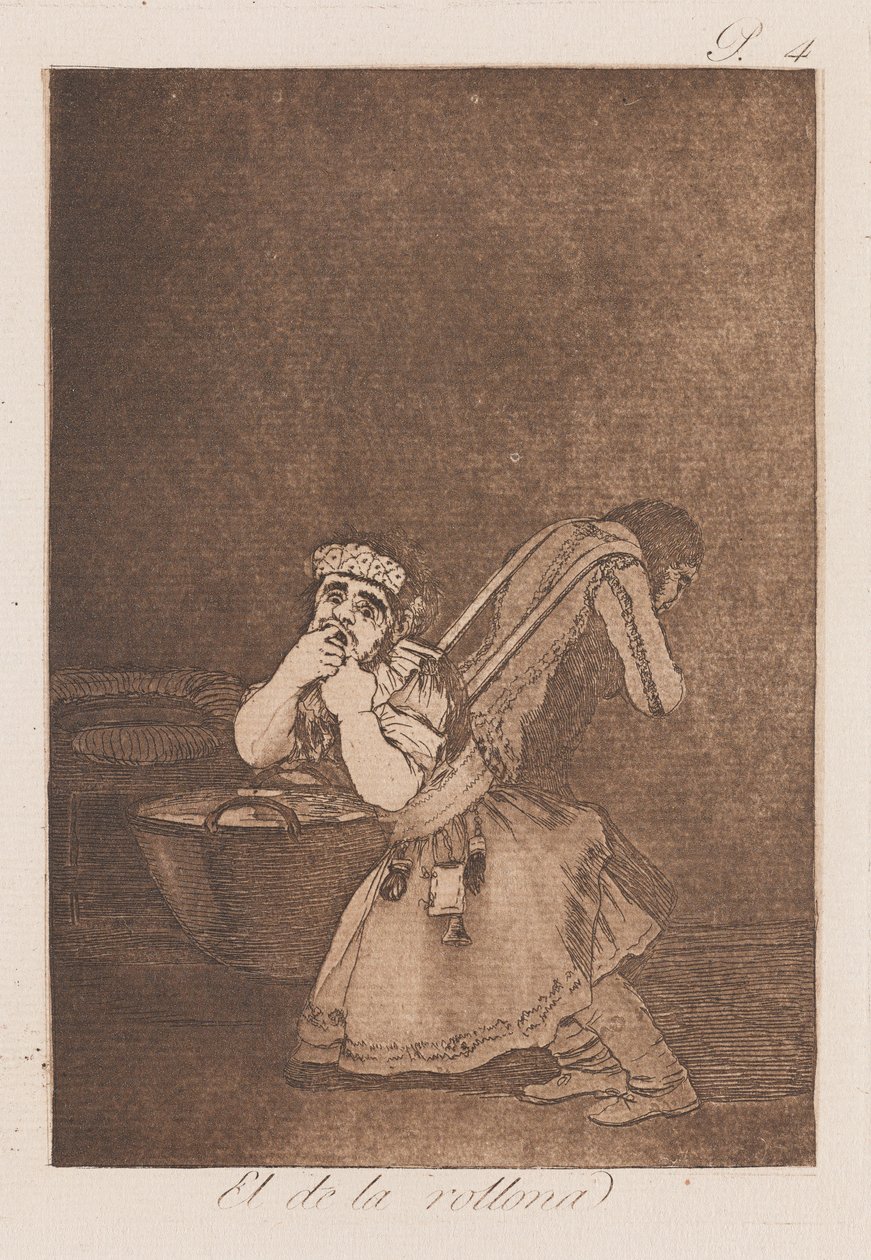 El de la Rollona, fin 18ème-début 19ème siècle (impression) - Francisco de Goya
