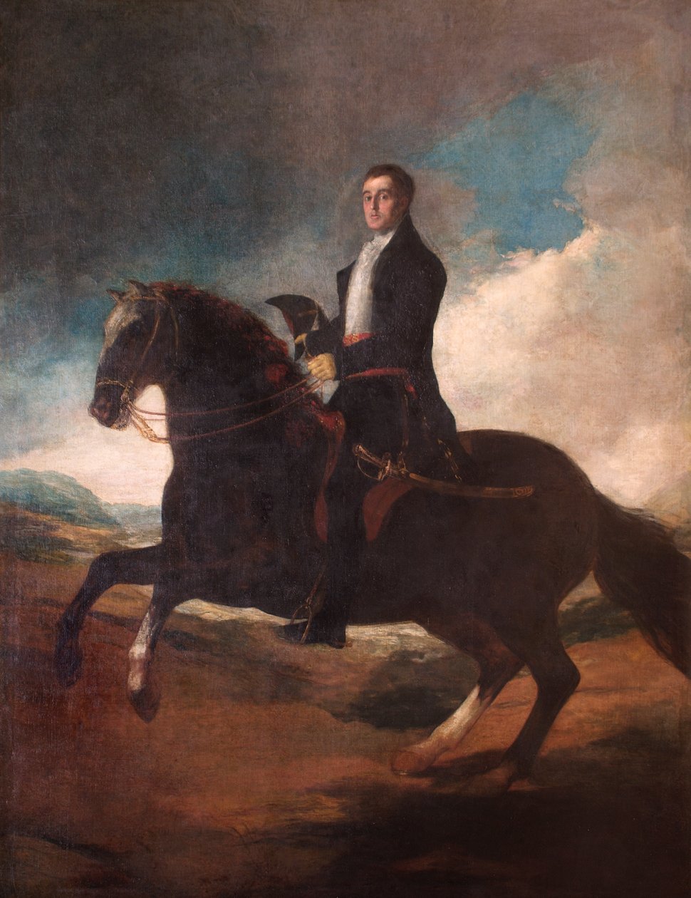 Portrait équestre du duc de Wellington - Francisco Jose de Goya y Lucientes