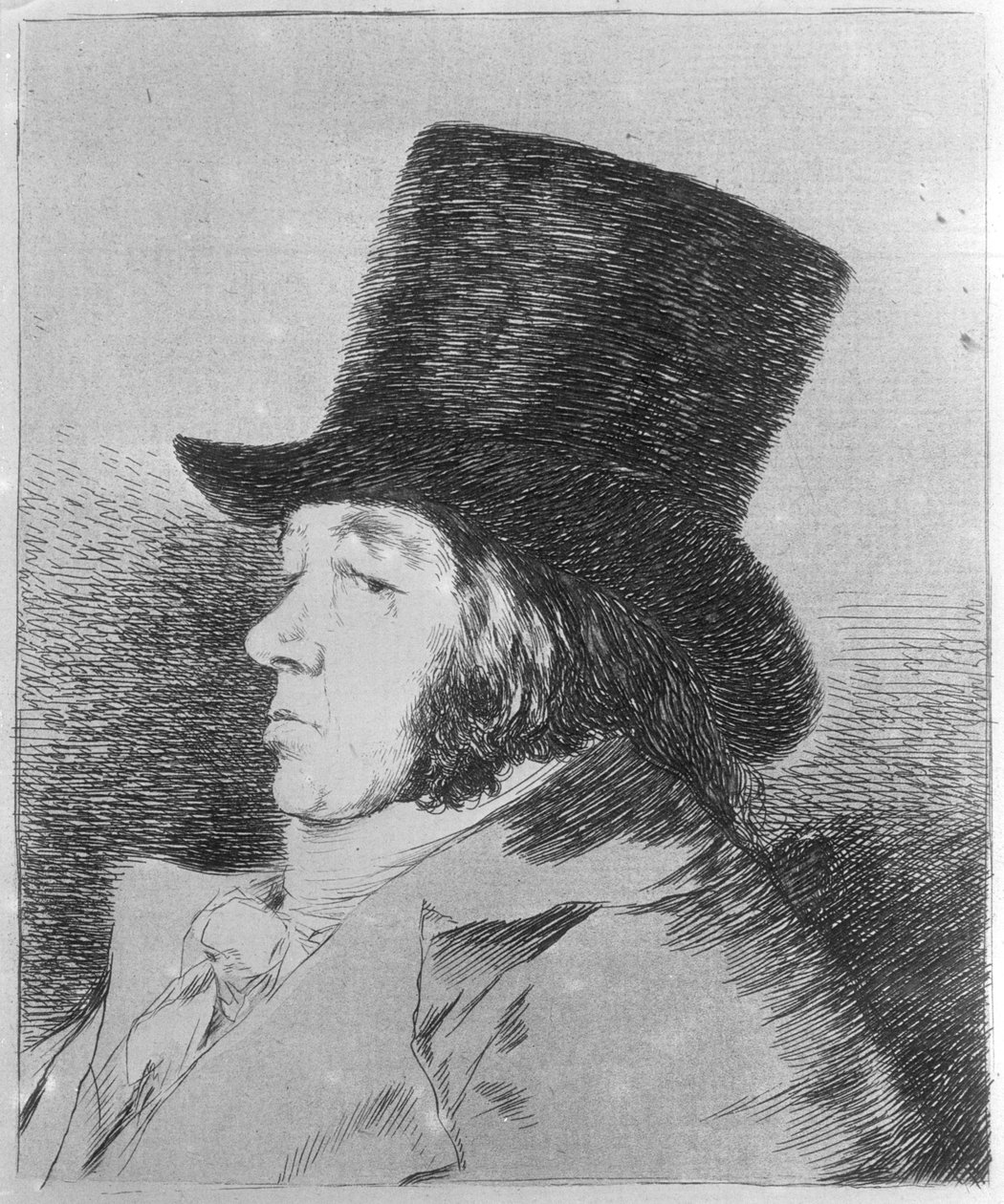 Francisco Goya y Lucientes, Peintre, planche n° 1 de la série « Los Caprichos » - Francisco Jose de Goya y Lucientes