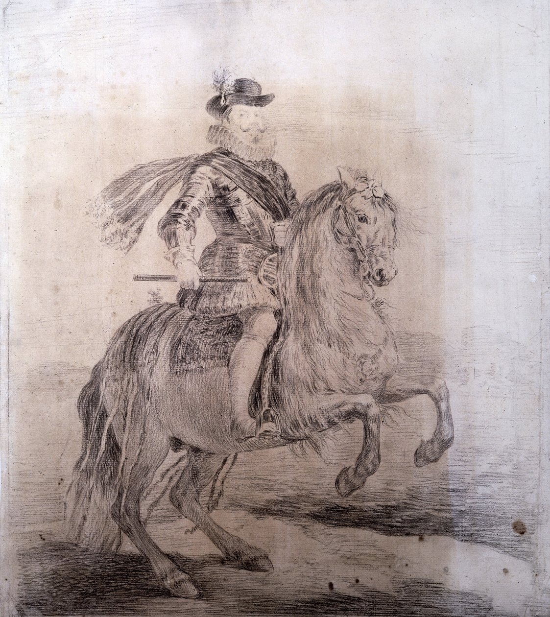 Portrait équestre de Philippe III d