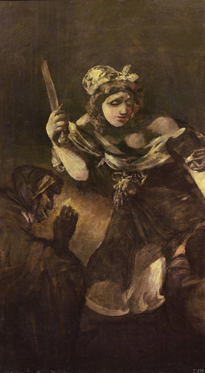 Judith et Holopherne, vers 1819-23 - Francisco Jose de Goya y Lucientes