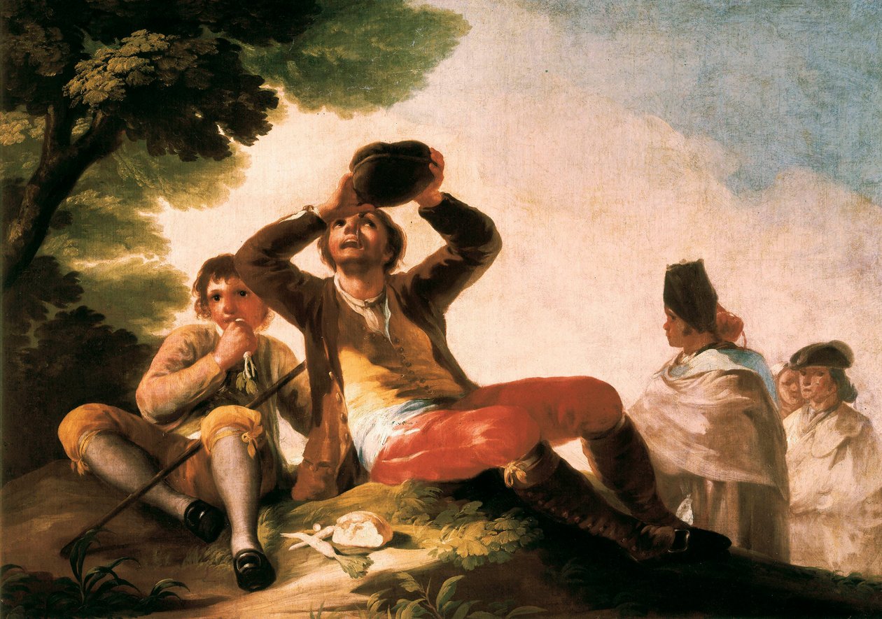 Le buveur - Francisco Jose de Goya y Lucientes