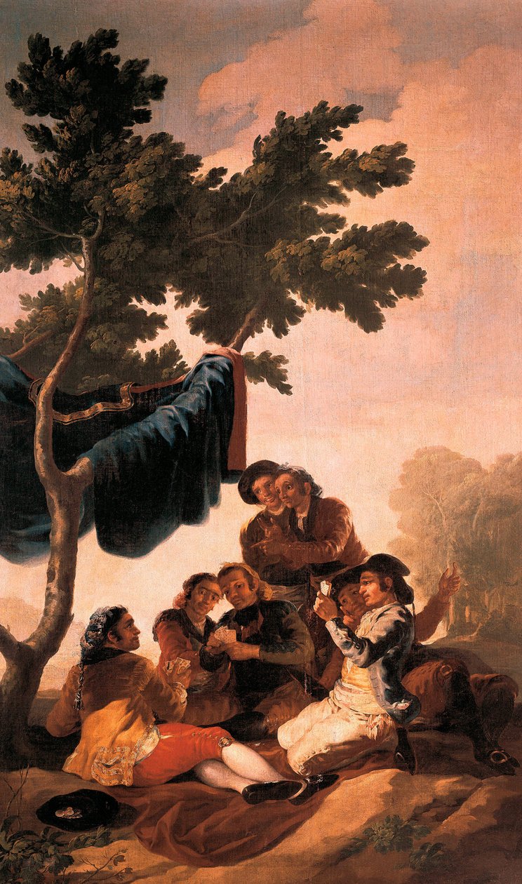 Les joueurs de cartes - Francisco Jose de Goya y Lucientes