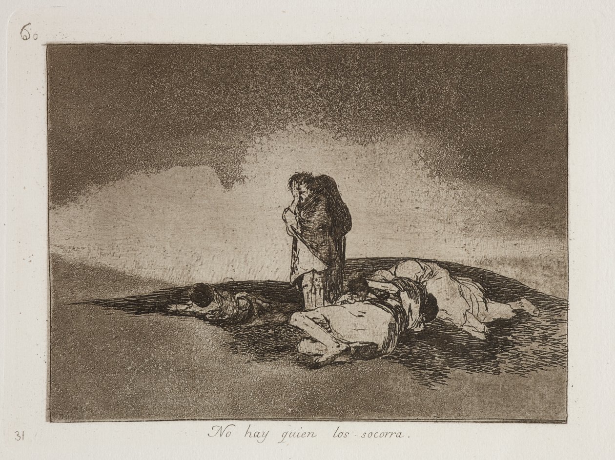 No Hay Quien Los Socorra - Francisco Jose de Goya y Lucientes