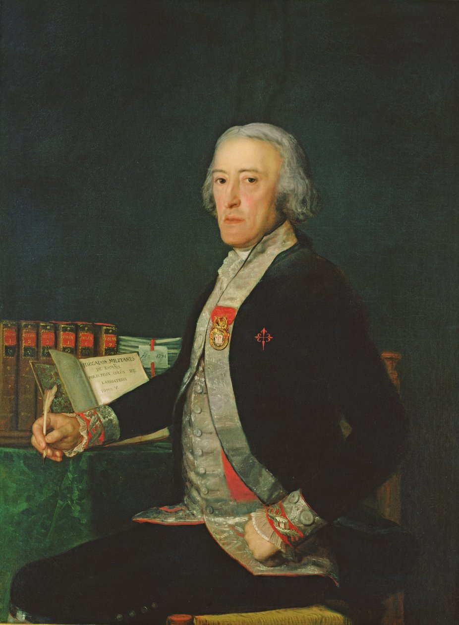 Portrait de Félix Colon de Larriategui - Francisco Jose de Goya y Lucientes