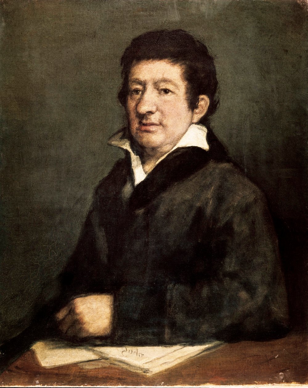 Portrait de Leandro Fernandez de Moratin (1760-1828), poète et dramaturge espagnol. - Francisco de Goya