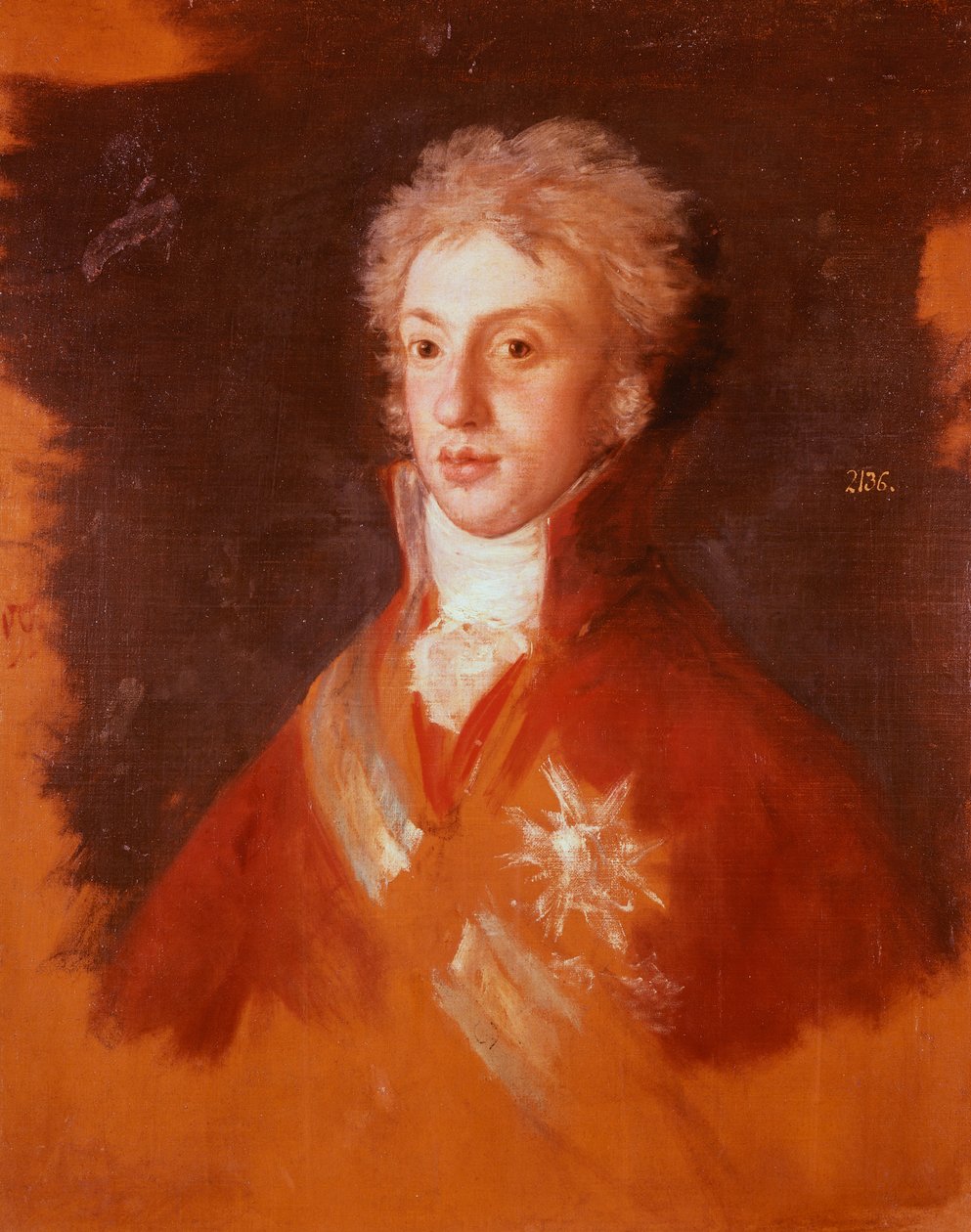 Portrait de Luigi di Borbone-Parma, étude pour la Famille de Charles IV - Francisco Jose de Goya y Lucientes
