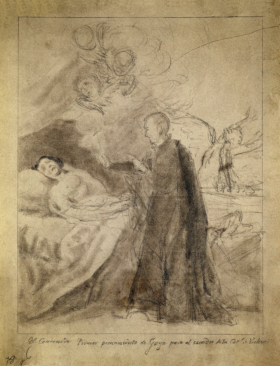 Saint François Borgia au chevet d