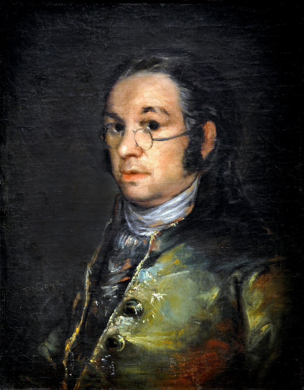 Autoportrait avec lunettes, vers 1800 - Francisco Jose de Goya y Lucientes