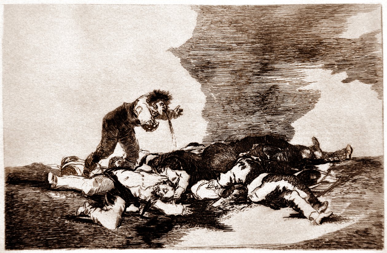 Les Désastres de la guerre : Para eso habeis nacido (c