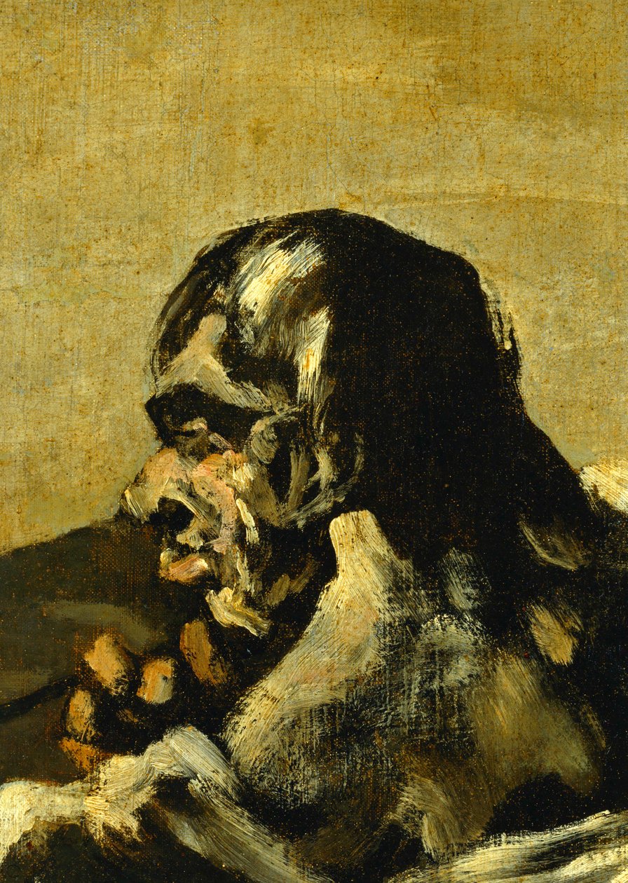 The Fates ... (peinture sur toile) - Francisco Jose de Goya y Lucientes
