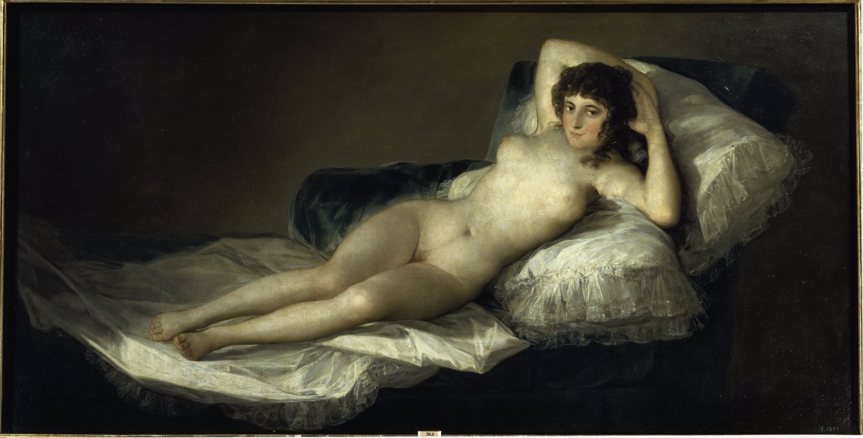 La Maja nue, vers 1798-1805 - Francisco Jose de Goya y Lucientes