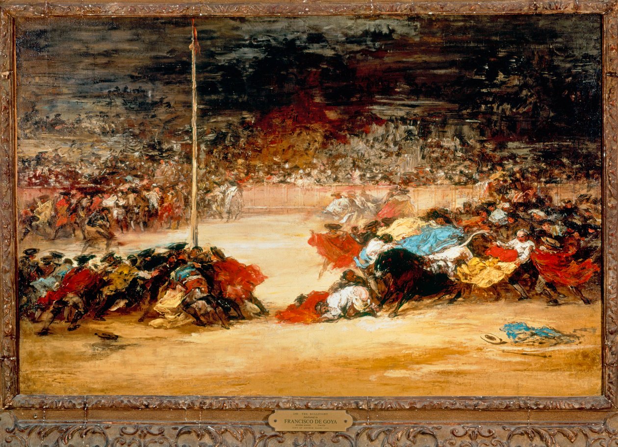La corrida - Francisco Jose de Goya y Lucientes