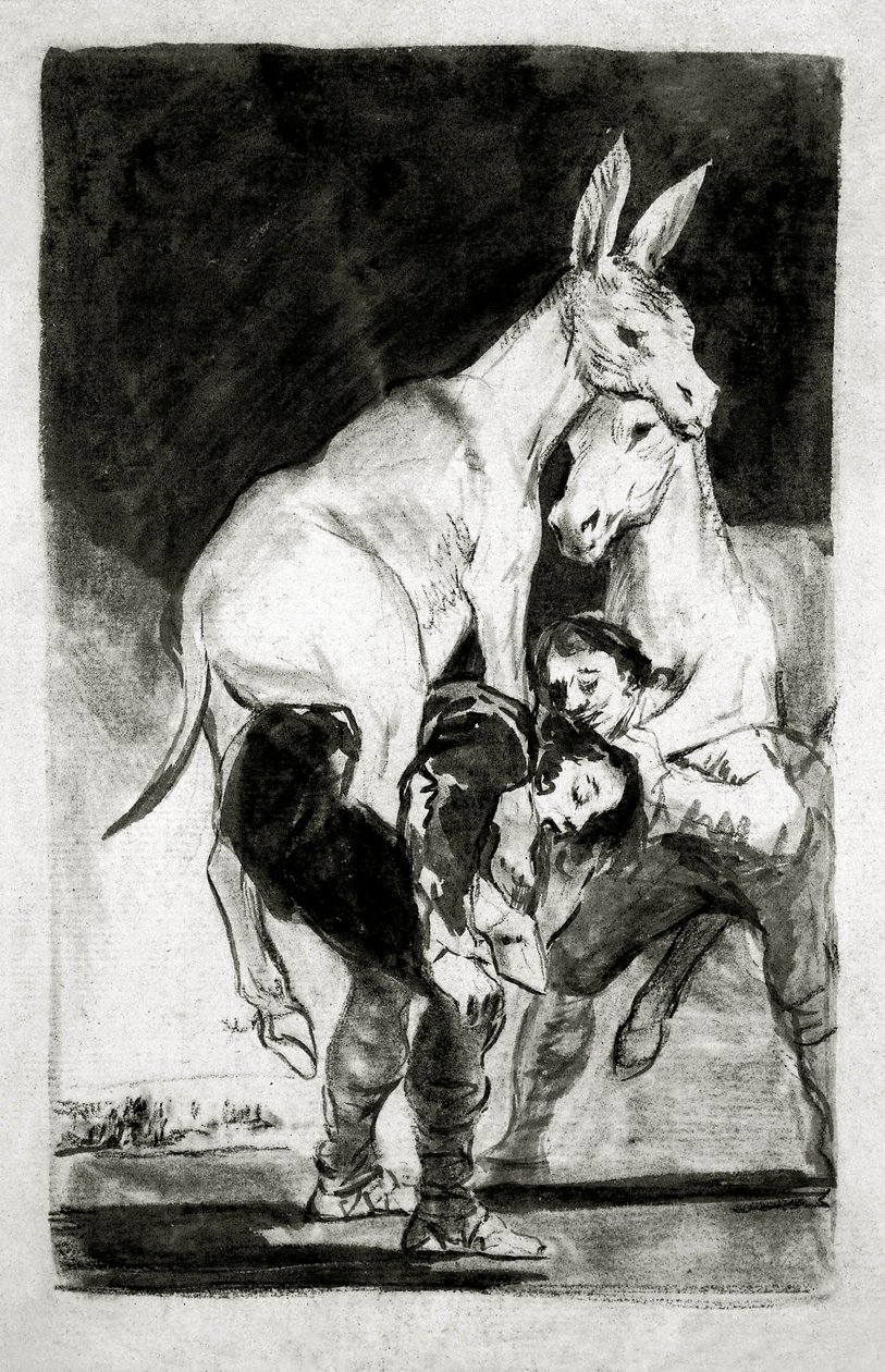 Toi qui ne peux pas - Francisco de Goya