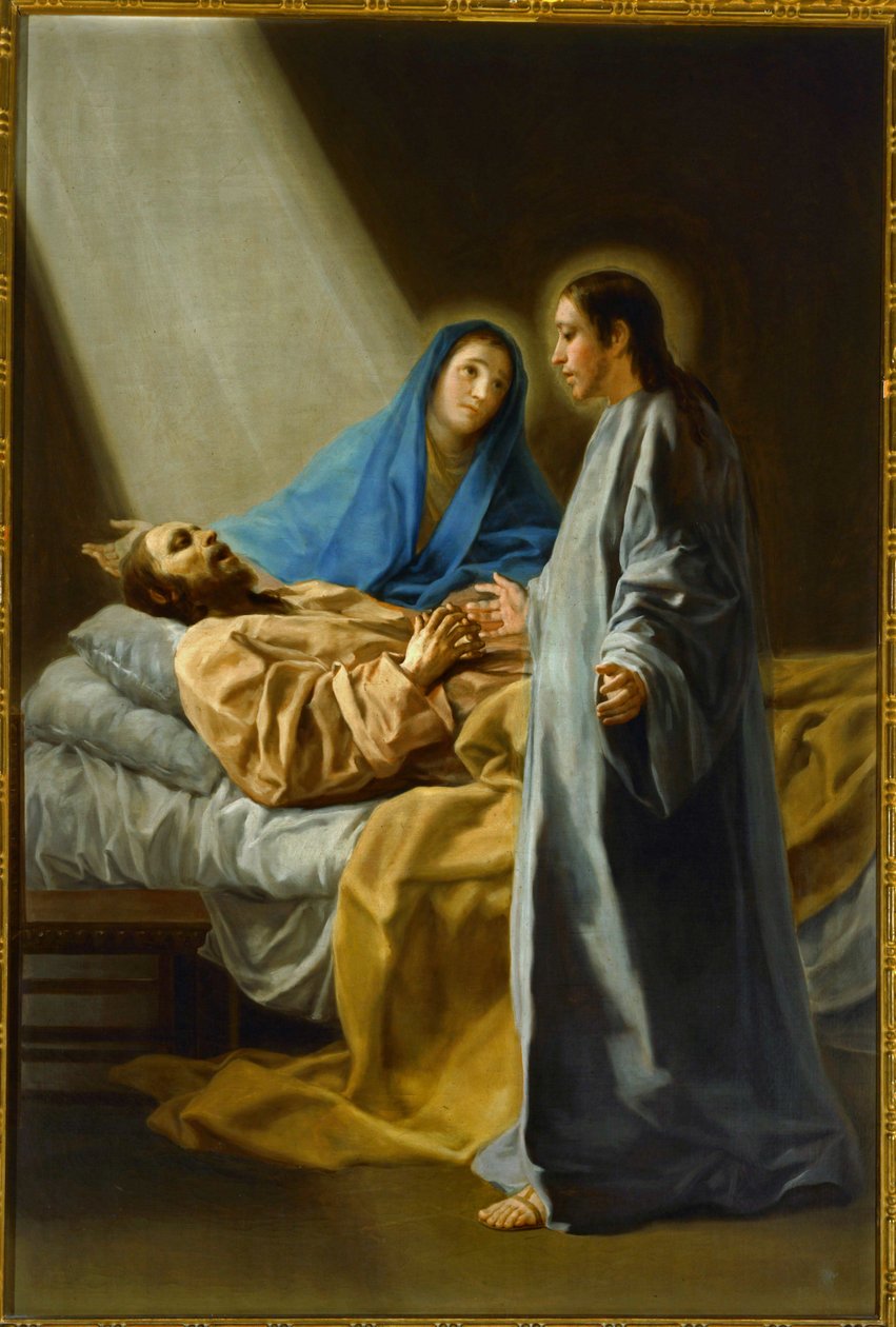 Transition de Saint Joseph ... (peinture sur toile) - Francisco Jose de Goya y Lucientes