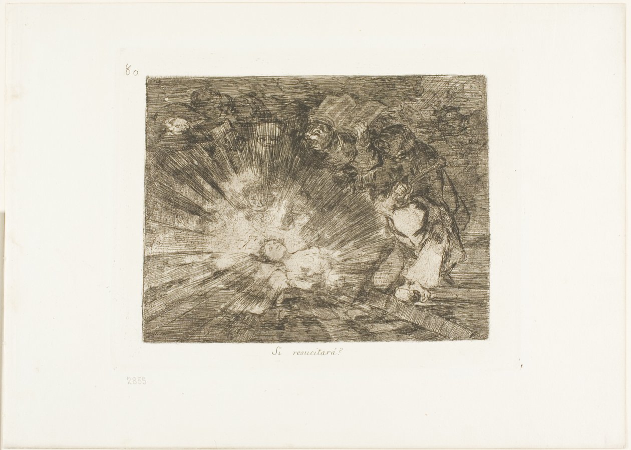 Se relèvera-t-elle ?, planche 80 de Les Désastres de la guerre - Francisco Jose de Goya y Lucientes