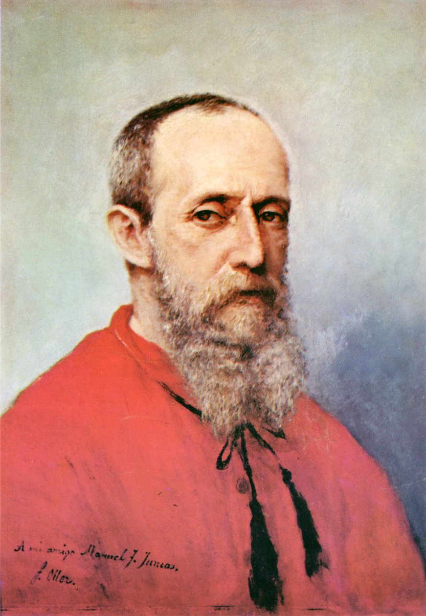 Autoportrait de Francisco Oller - Francisco Manuel Oller