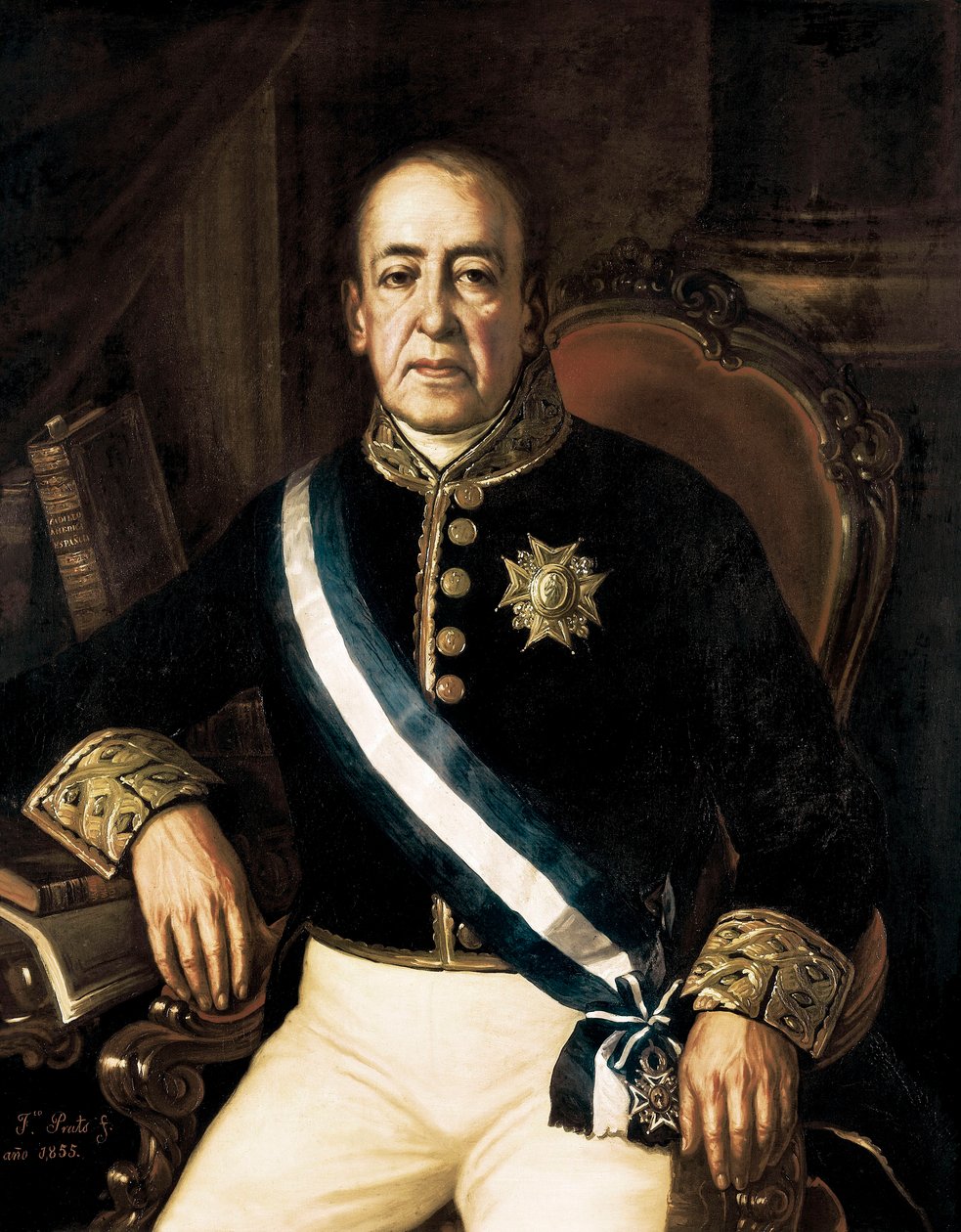 Portrait de Don Jose Manuel de Vadillo - Francisco Prats y Velasco