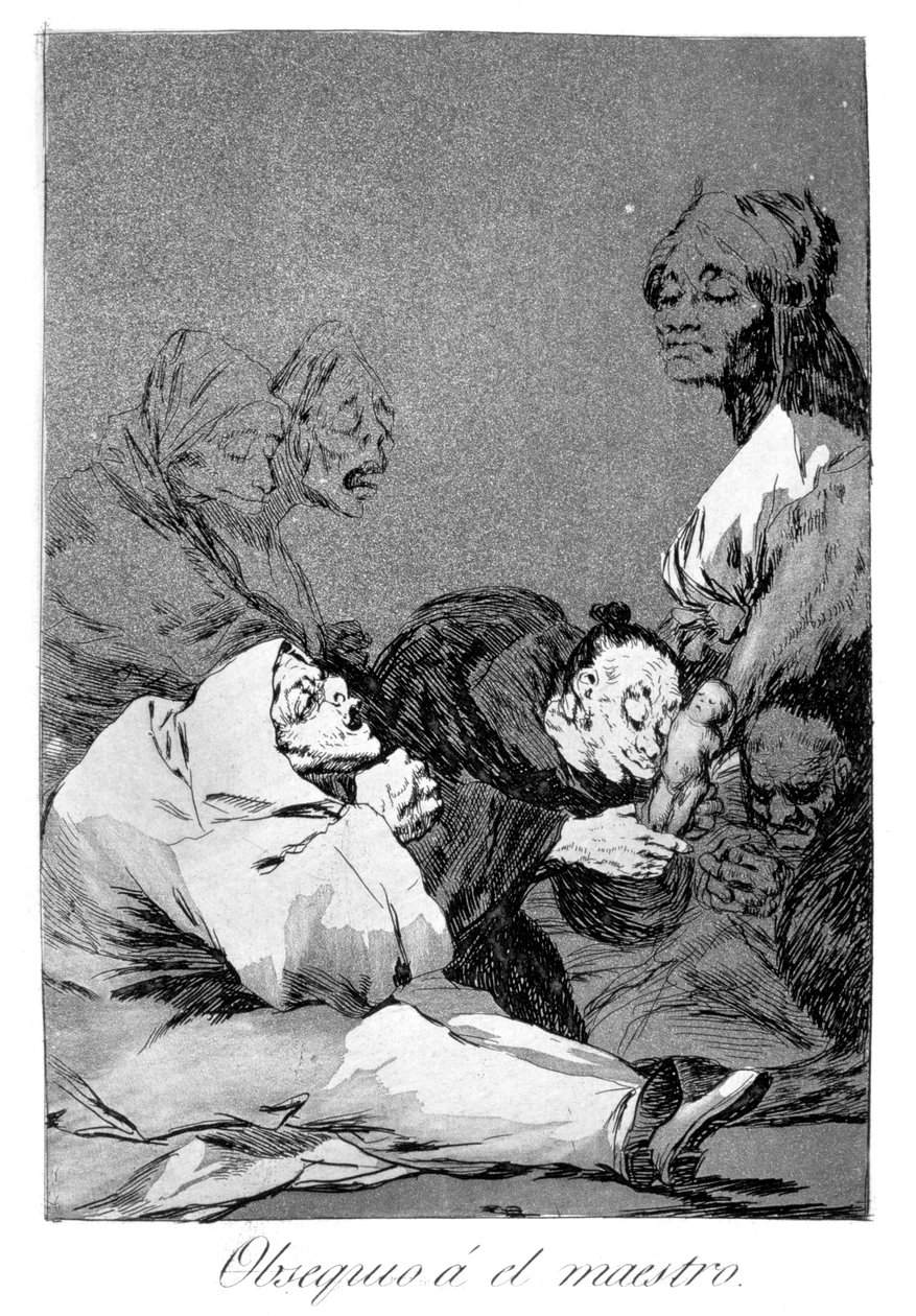 Un cadeau pour le maître, 1799 - Francisco de Goya