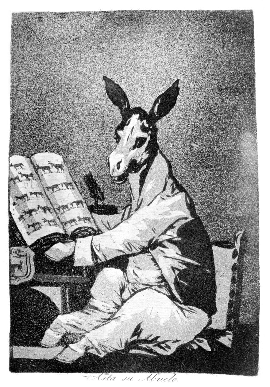 Depuis son grand-père, 1799 - Francisco de Goya