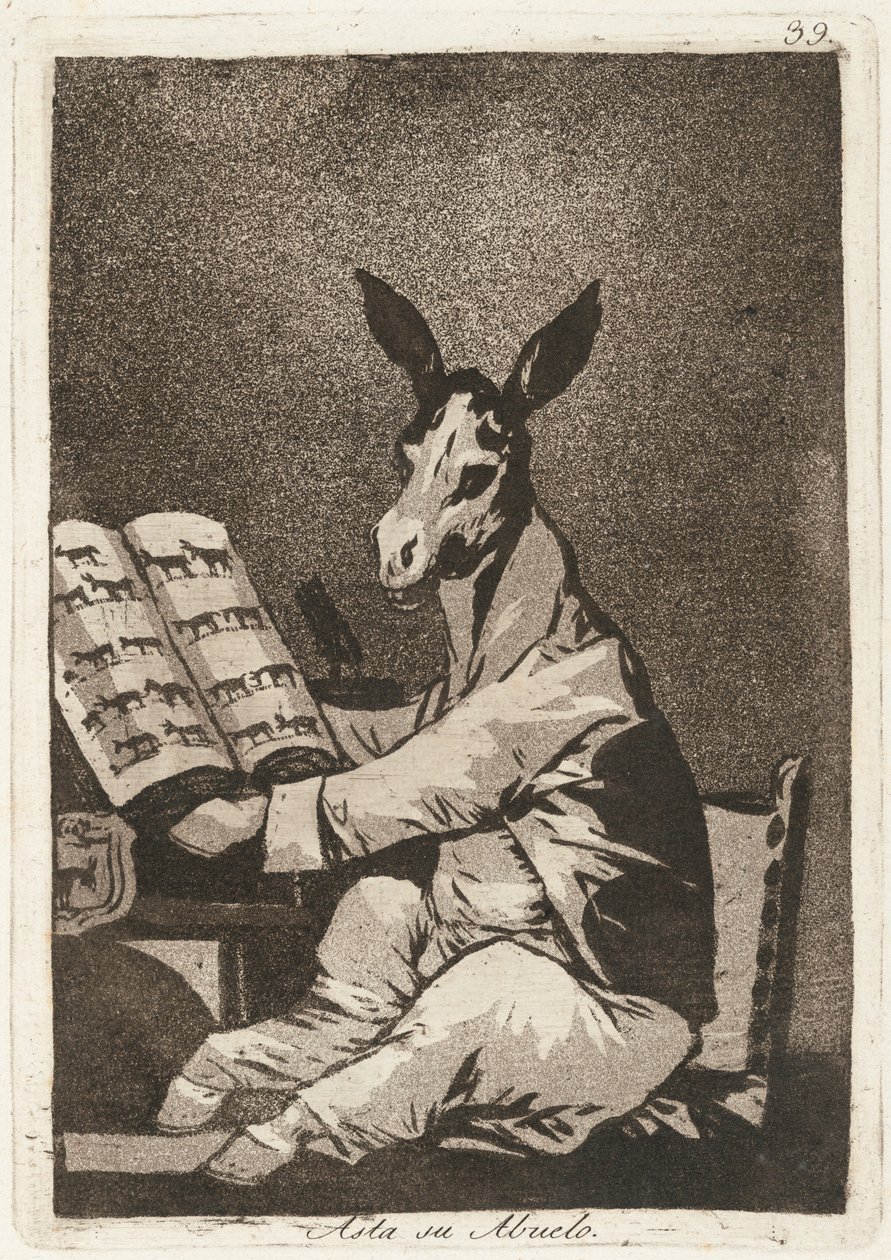 Ainsi était son grand-père - Francisco de Goya