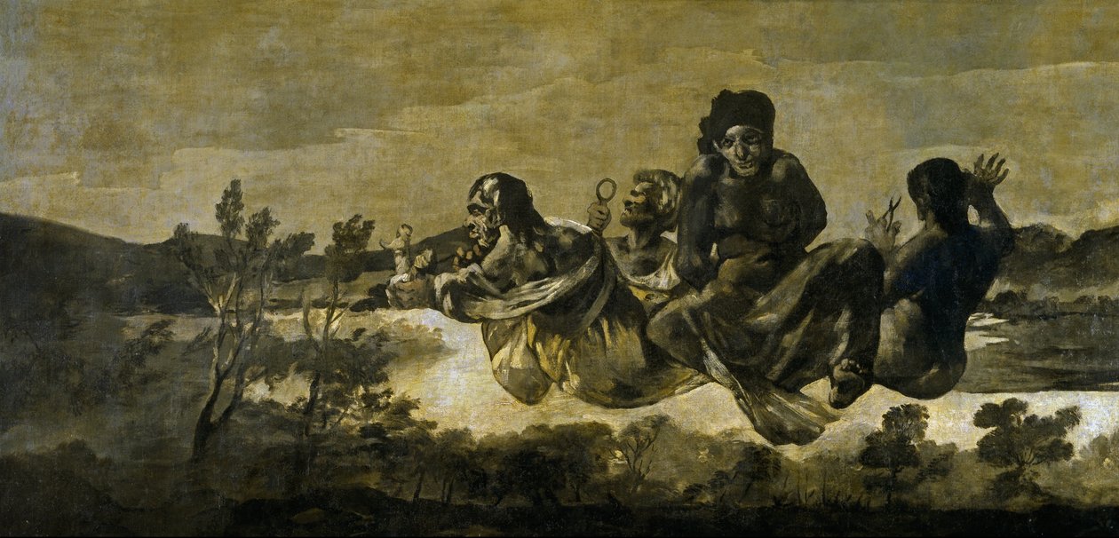 Atropos Les Parques - Francisco de Goya
