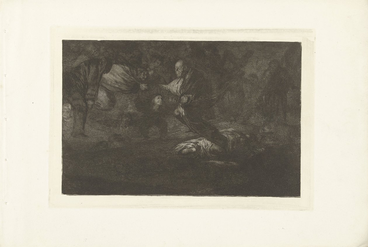 Folie funéraire (Los Disparates) - Francisco de Goya