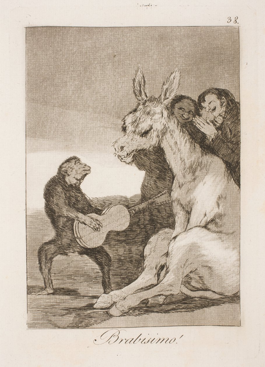 Bravissimo (Charles IV et Godoy) - Francisco de Goya