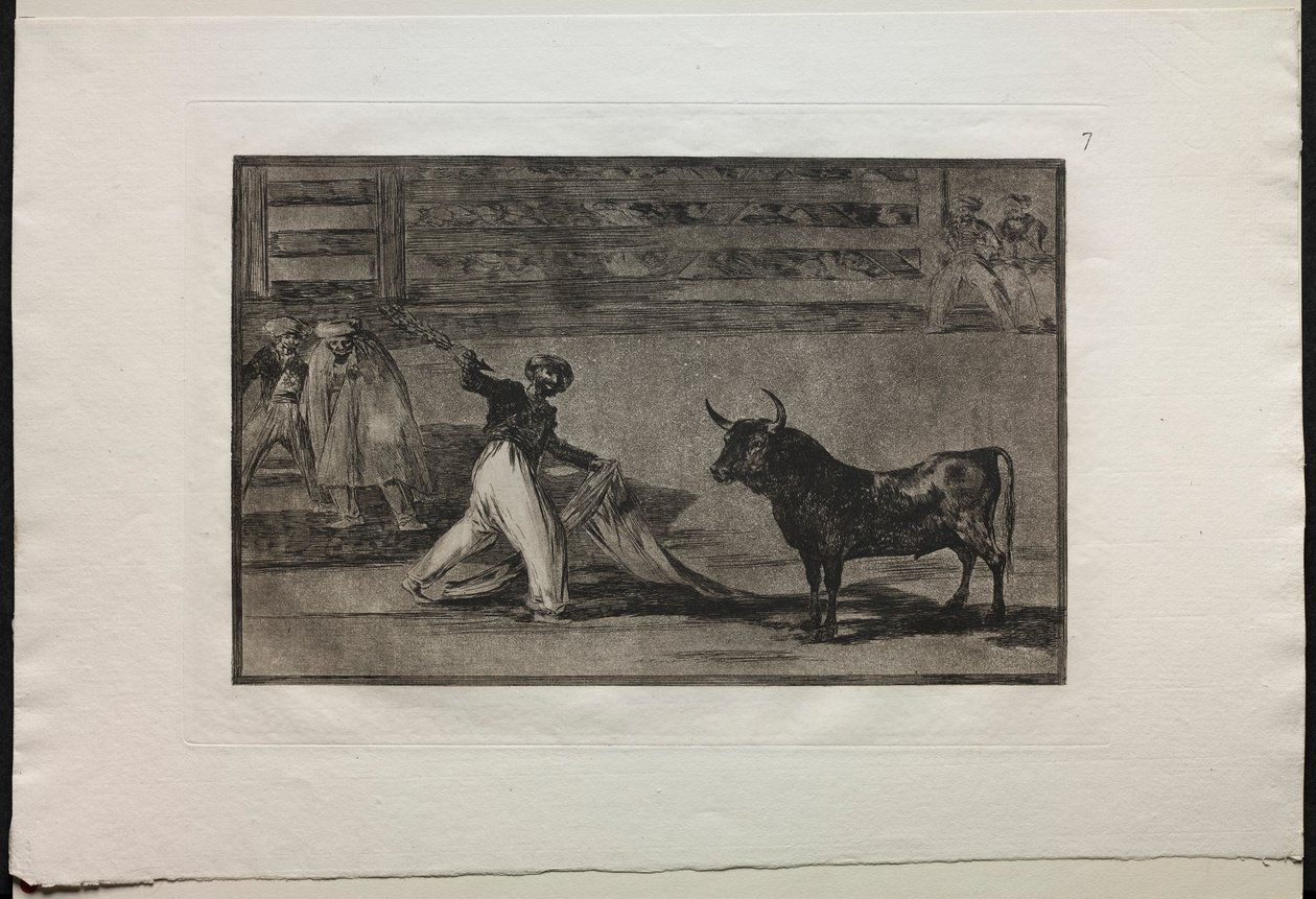 Corridas : Origine des harpons ou banderilles - Francisco de Goya