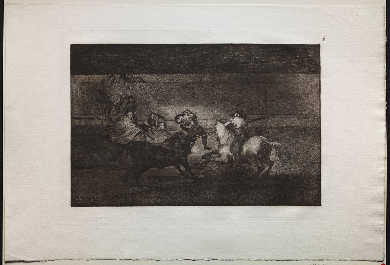 Corridas : La mort de Pepe Illo, 3ème composition - Francisco de Goya