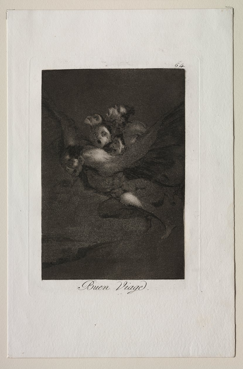 Caprices : Bon voyage ! - Francisco de Goya