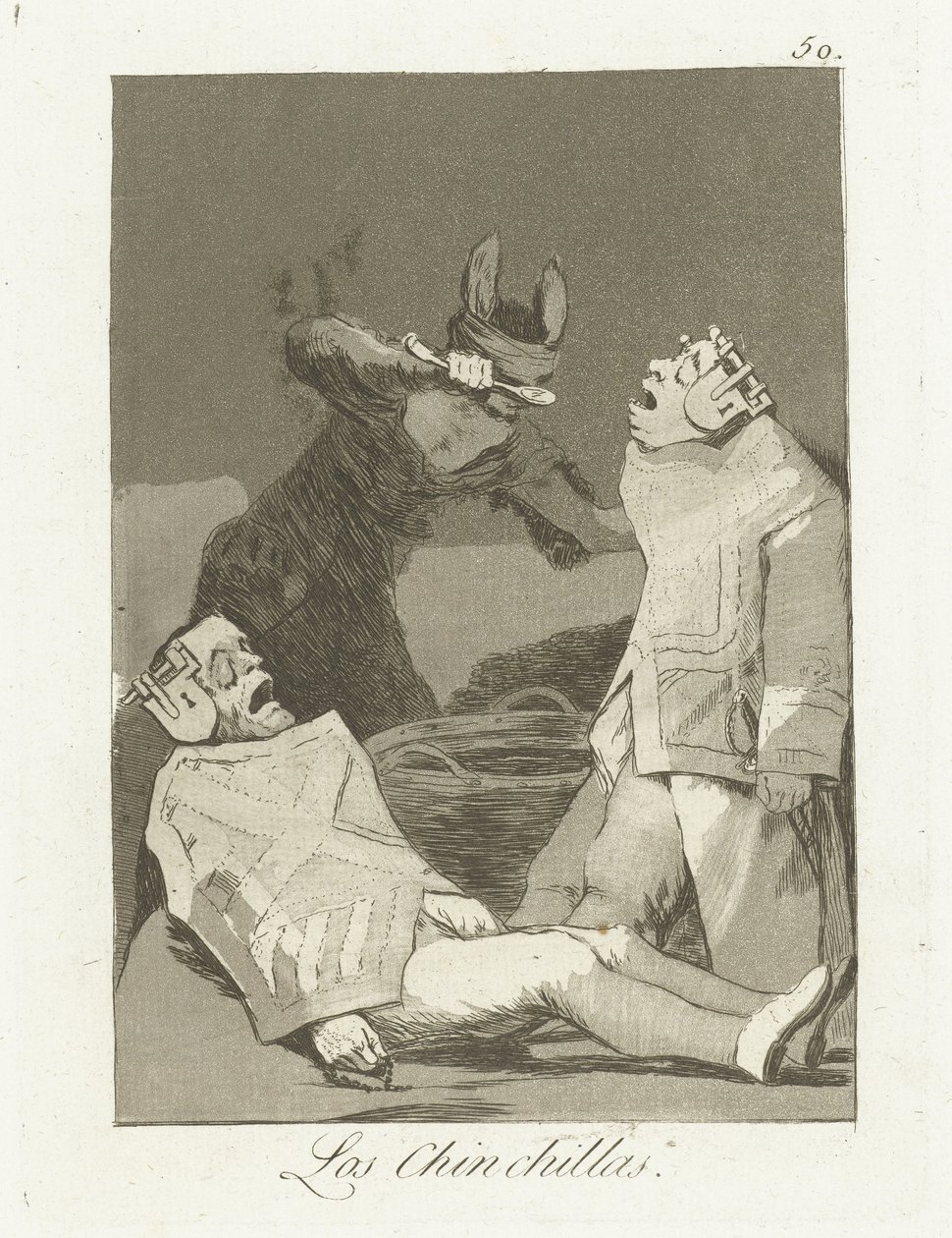 Les Chinchillas - Francisco de Goya