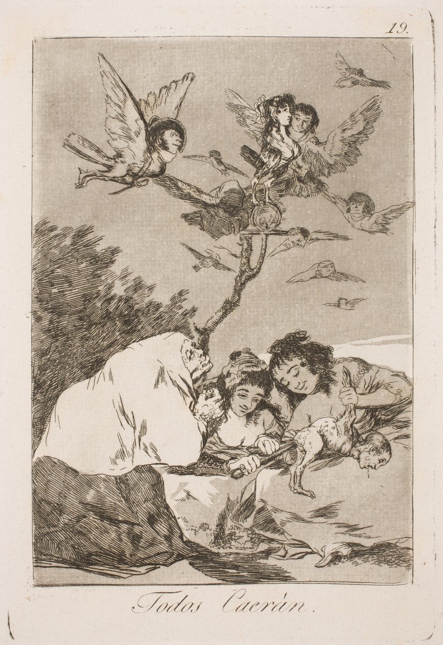 Ils tomberont tous - Francisco de Goya