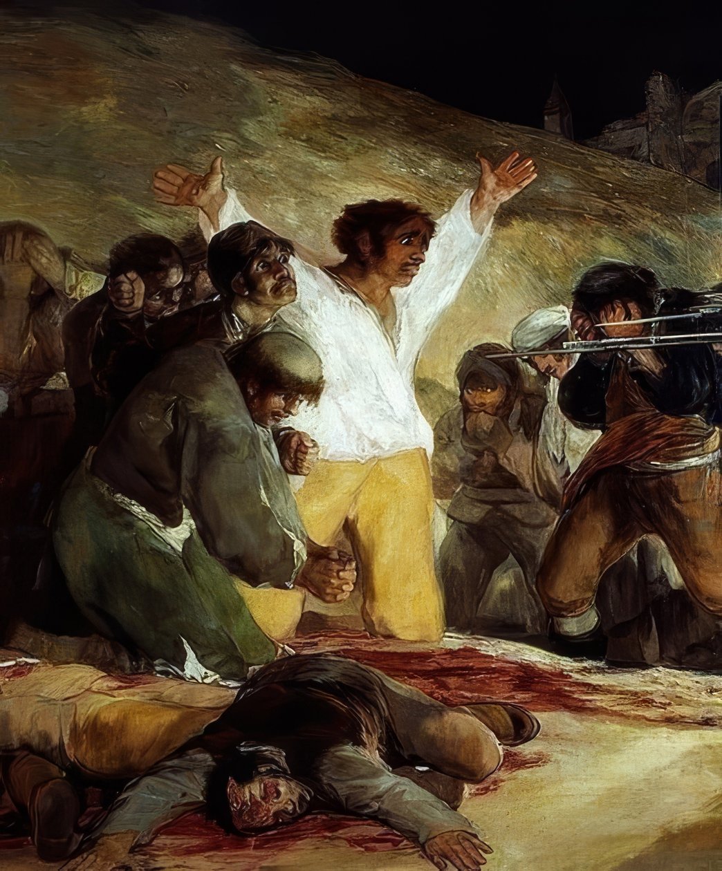 Le 3 mai 1808 (détail) - Francisco de Goya