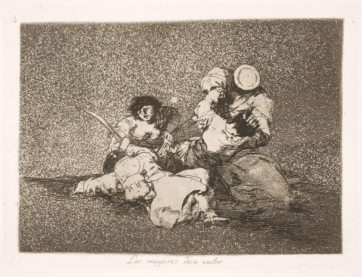Ce sont les femmes qui donnent du courage (4) - Francisco de Goya