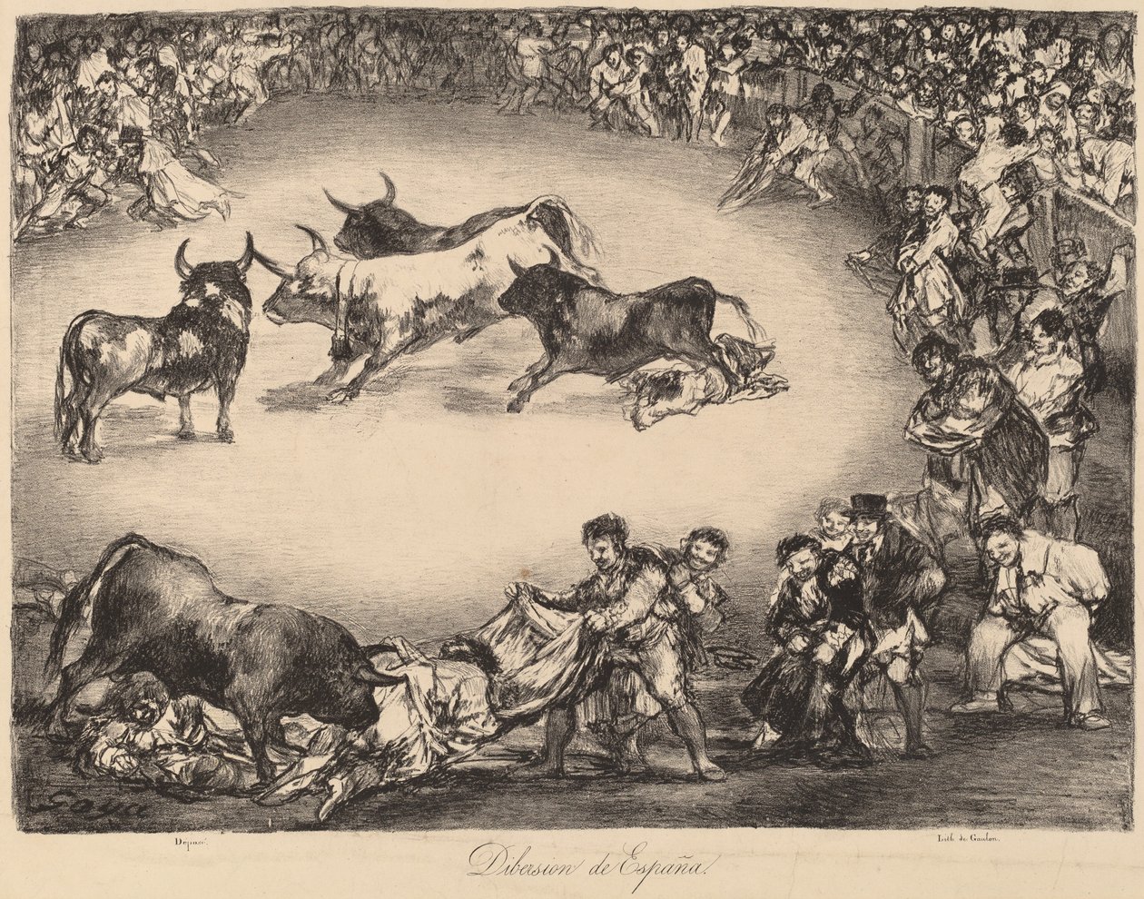 Divertissement espagnol - Francisco de Goya