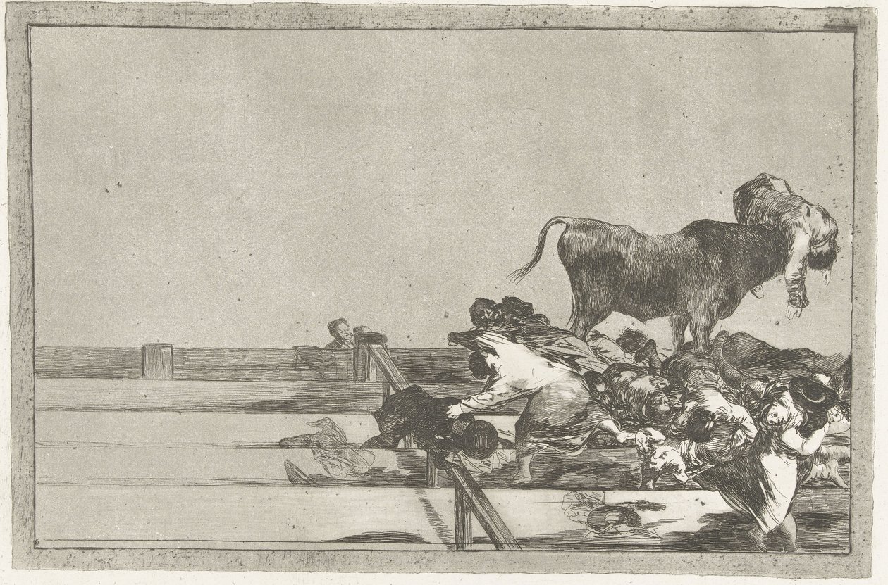 Mort du maire de Torrejon - Francisco de Goya